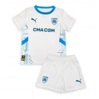 Maglie da calcio Olympique de Marseille Prima Maglia Bambino 2024-25 Manica Corta (+ Pantaloni corti)